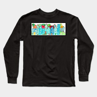 a city. From my subconscious Long Sleeve T-Shirt